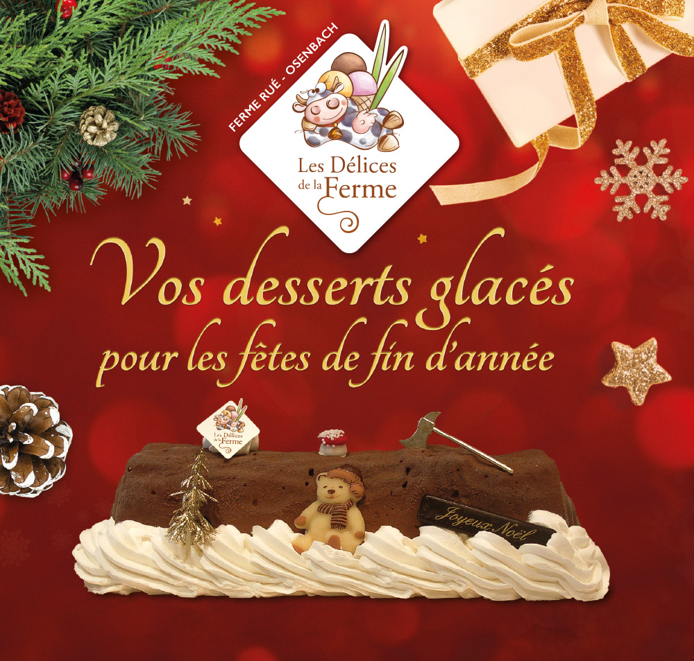 Vos desserts glacés pour les fêtes de fin d'année