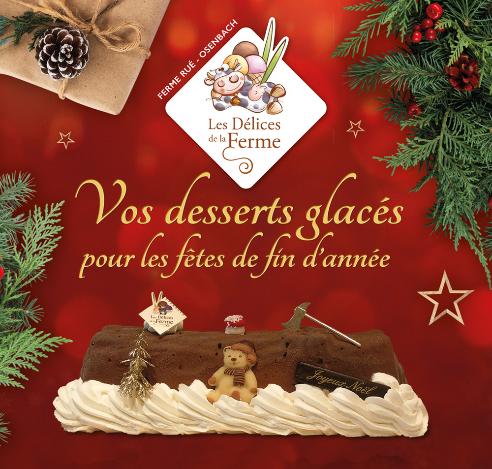 Vos desserts glacés pour les fêtes de fin d'année