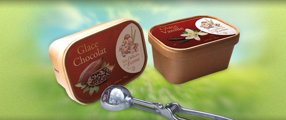 Glaces et sorbets des Délices de la Ferme